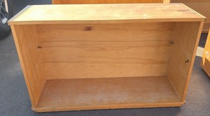 bookshelf with one shelf