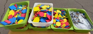 Buckets of Manipulatives