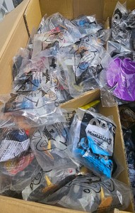 Mixed box of happy meal toys