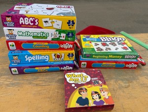 flashcards and educational games