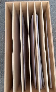 maps and art supplies case