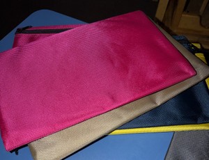 sponge set zipper pouch in flashcards