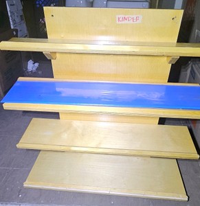 4 tier wooden shelf