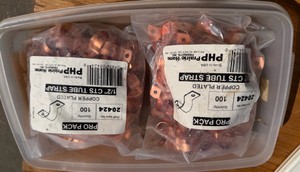 copper plated pro pack new