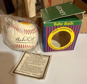Babe Ruth 100th Anniversary Commemorative Baseball