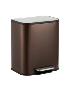 New Trash Can 5.3 gal Stainless Steel Garbage Can with Soft Close Lid Foot Pedal