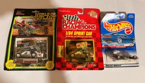 Vintage Sprint Car Die-Cast Lot – Racing Champions, Danny Smith & Hot Wheels