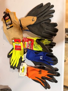 New Work Gloves Lot  Kinco, Milwaukee, Wells Lamont & More Mens Large