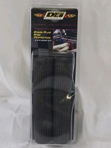 DEI Spark Plug Wire Protection Kit Black 8 Cylinder Heat Sleeves