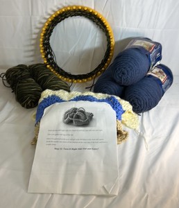 Knitting Loom Kit with Yarn