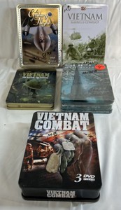 Vietnam War Documentary DVD Tin Lot