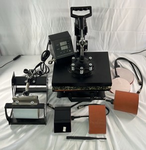 Heat Press Machine Combo T Shirt Mug Hat Press Bundle