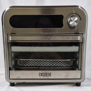 CKOZESE Countertop Air Fryer Oven Stainless Steel