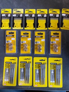 nail set, stair gauges, scraper lot