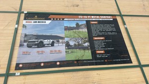 26x13 Metal Carport  LandHonor  2026  Unused  LHR-MC2613