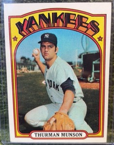 1972 TOPPS #441 THURMAN MUNSON NEW YORK YANKEES CATCHER