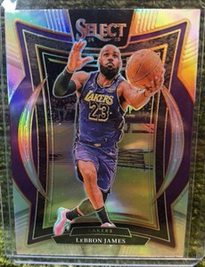 2024-25 Panini SELECT - Lebron James #54 Silver Refractor