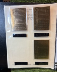 1996 Danbury Mint 22kt Gold Baseball Cards Set With Binder- Most Cards included,missing some.