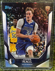 2026 Topps Exclusive #NBA-6 Cooper Flagg Foil Holo Mavs RC Rookie