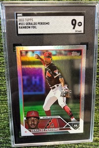 2023 Topps #531 Geraldo Perdomo SGC 9 Arizona Diamondbacks