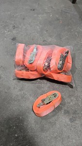 Wide Ratch Straps - Orange Aprox 40 quanity