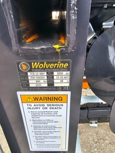2026 Unused WOLVERINE Trencher TCR-12-48H