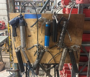 (8) GREASE guns