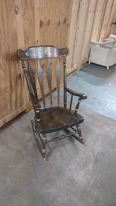 vintage rocking chair