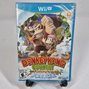 Donkey Kong Country Tropical Freeze Nintendo Wii U Video Game Sealed