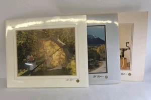 Art Gore Signed Photograph Lot Mountain Landscape Cabin Still Life Framed Prints Colorado