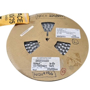 NOS Surplus NIC Components NACE221M35V 8x10.5TR13 SMD Aluminum Electrolytic Capacitors - Qty 300