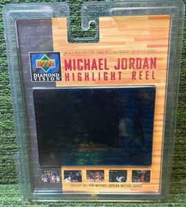 UD DIAMOND VISION MICHAEL JORDAN EVOLUTION 1997 HIGHLIGHT REEL UNOPENED Blue