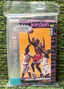 1995-96 Collectors Choice You Crash the Game Silver SET Sealed Michael Jordan