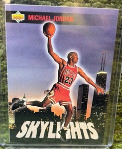 1993-94 Upper Deck Skylights Michael Jordan Chicago Bulls #466 Basketball Card