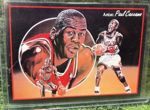 1994-95 Competitive Images Artistic Promotions #2 Michael Jordan & Chicago Bulls