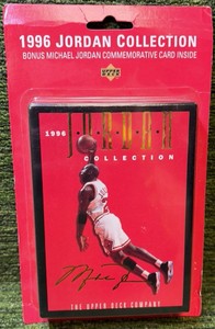 1996 Upper Deck Michael Jordan Collection 24 Cards & BONUS Commemorative Card NEW IN PACK