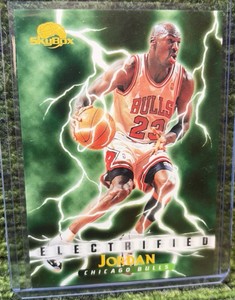 1996 Skybox - Michael Jordan - Electrified #278 Rare ⚡l