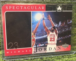 1998 Spectacular Stats Die Cut MICHAEL JORDAN  UPPER DECK CARD # 22