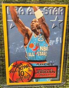 1996-97 Fleer - NBA All-Star Retro Michael Jordan #282