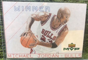 1999-00 Upper Deck MVP - Draw Your Own Card Winner Michael Jordan #W21