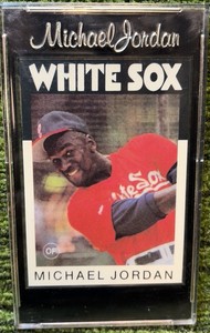 1991 Michael Jordan White Sox Baseball Hobby Card