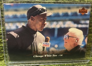 1995 Upper Deck - Michael Jordan, Harry Caray #200 Chicago White Sox