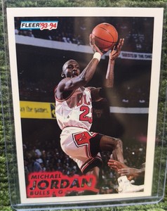 1993-94 Fleer Michael Jordan #28 Chicago Bulls