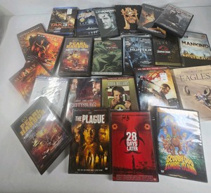 Lot of 20 DVD Movies Mixed Titles Action Drama Horror Collectio