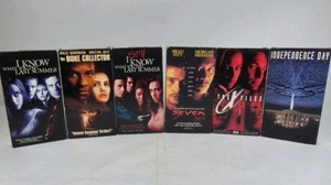 VHS Movie Lot Seven Usual Suspects Snow Falling on Cedars Drama Thriller Films