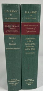 U.S. Army in World War II Green Book Set Blumenson Howe Military History Volumes