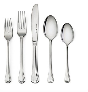 65-Piece Flatware Set, Henckels Brand High End Set, Classy Elegant Set, 1810 Stainless Steel 65 Pieces, Spoons, Knives, Forks and Serving Set