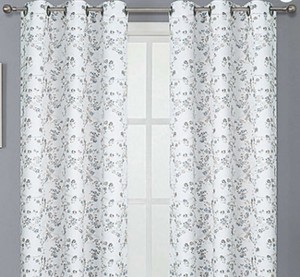 2 Panel Regal Home Arlo Grommet Top Energy Saving Blackout Set of 2 Curtain Panel Curtain Length 84 Inch Curtain Width 38 Inch