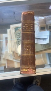 1830 American sporting magazine volume 1 book