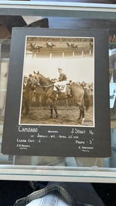 1938 camisado horse racing photograph